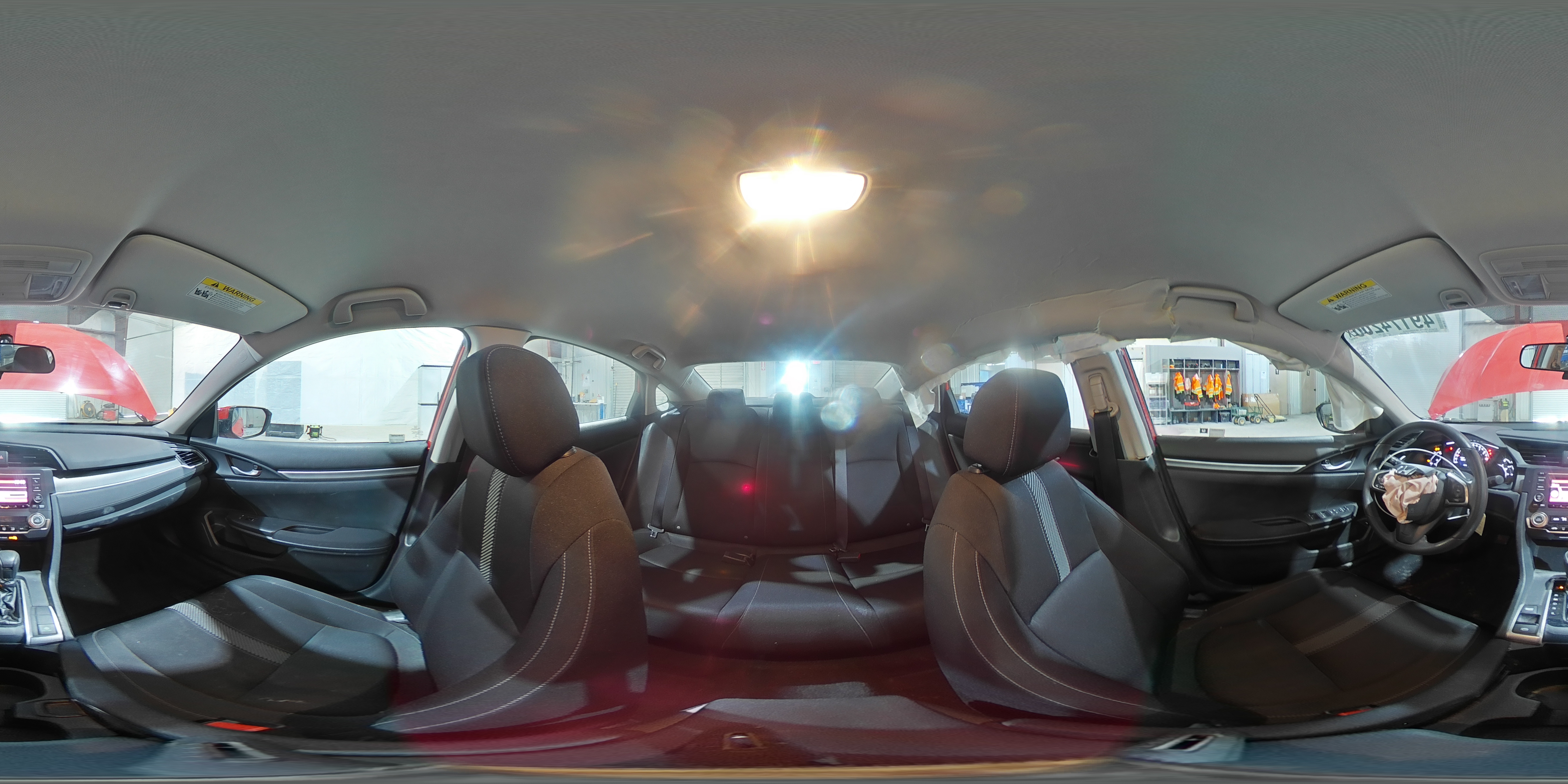 2016 Honda Civic Lx Red vin: 2HGFC2F57GH570522