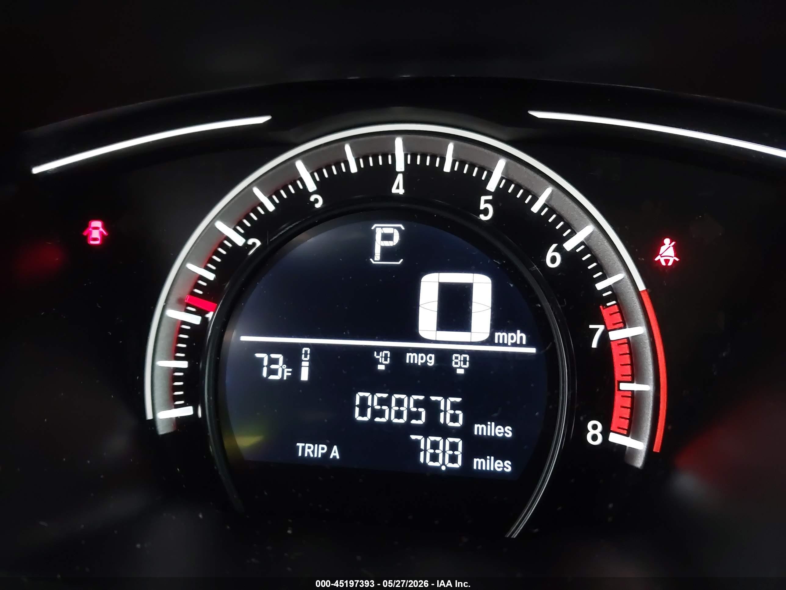 2018 Honda Civic Lx Blue vin: 2HGFC2F57JH511400