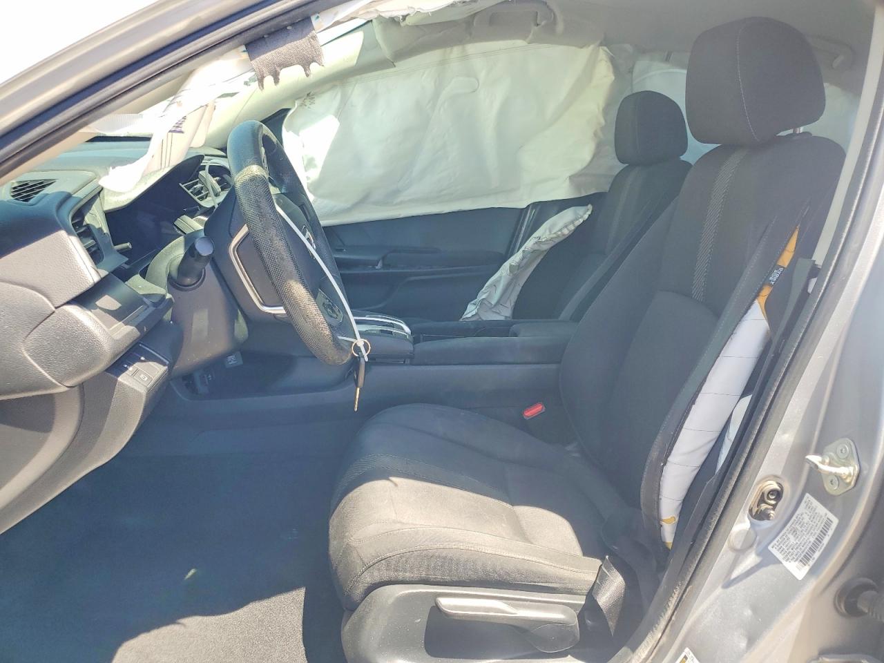 2016 Honda Civic Lx Silver vin: 2HGFC2F58GH572196