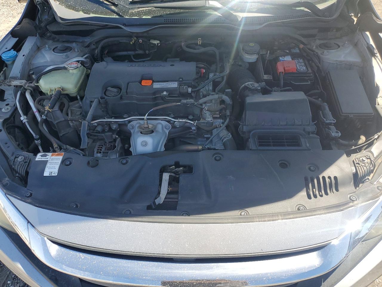 2016 Honda Civic Lx Silver vin: 2HGFC2F58GH572196