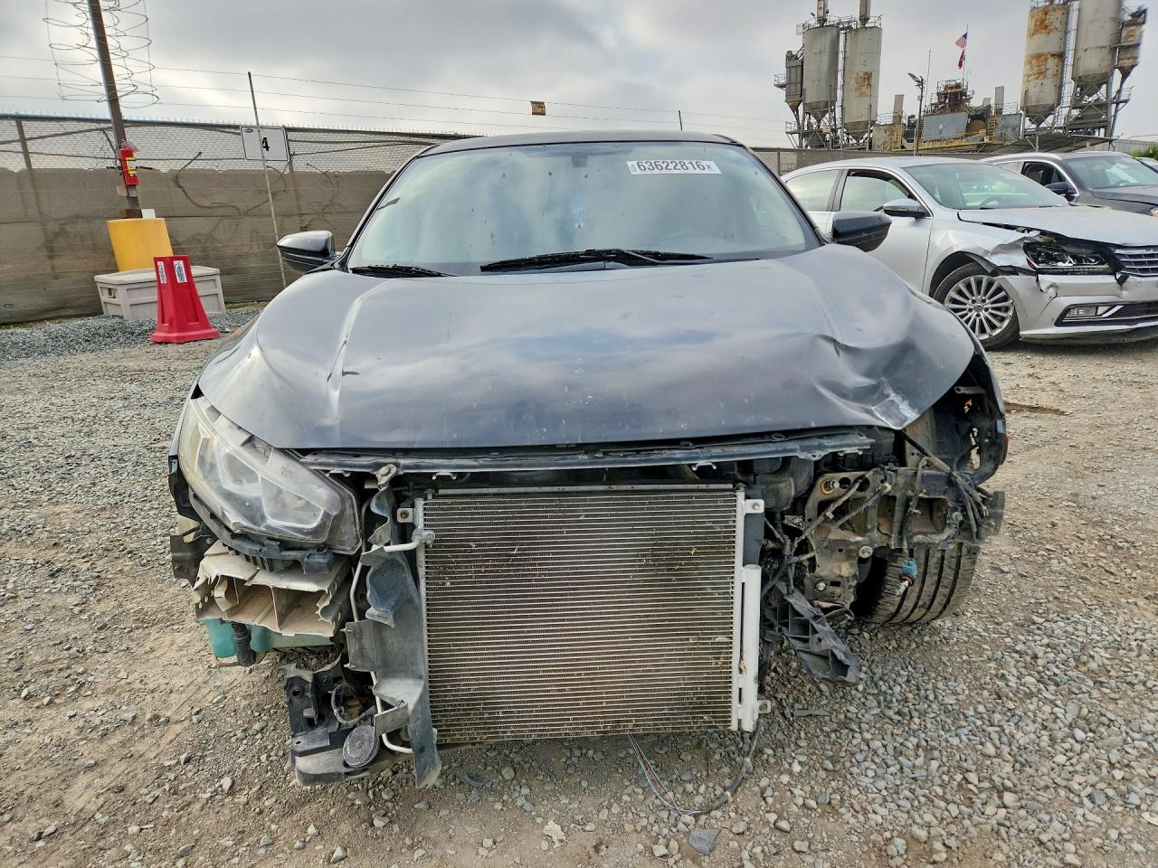 2017 Honda Civic Lx Black vin: 2HGFC2F58HH507379