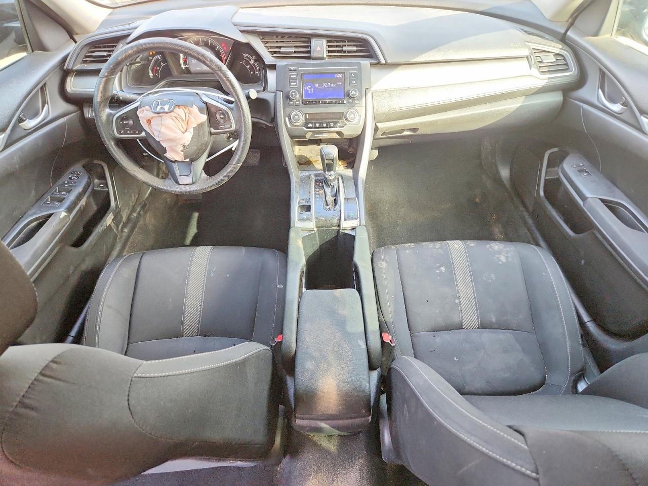 2017 Honda Civic Lx Black vin: 2HGFC2F58HH507379