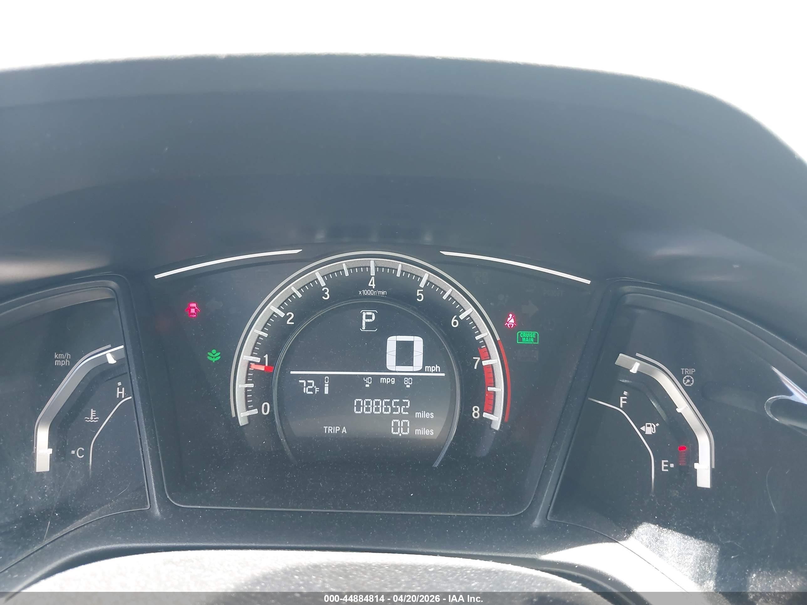 2018 Honda Civic Lx Gray vin: 2HGFC2F58JH580354