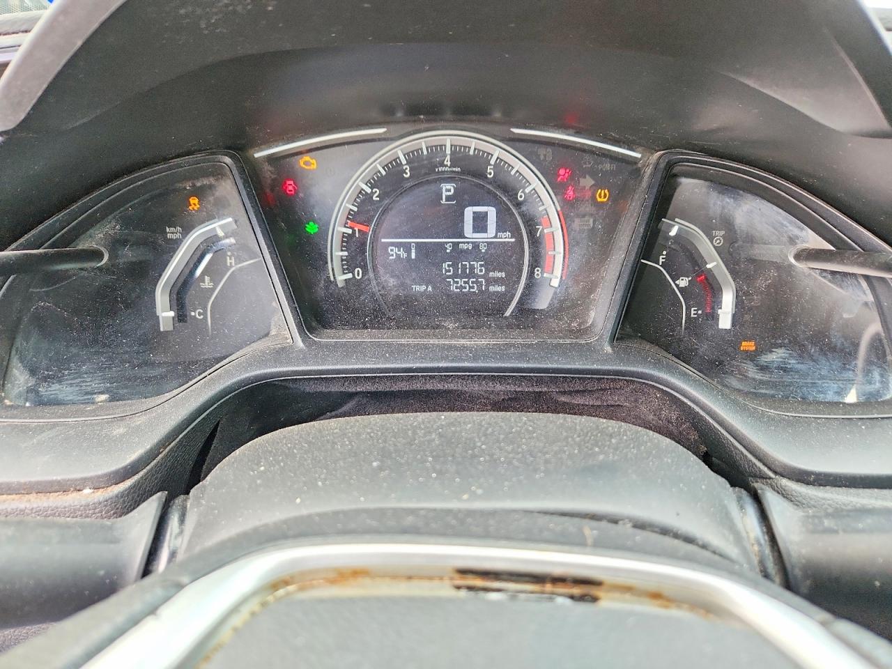 2018 Honda Civic Lx Black vin: 2HGFC2F58JH598658
