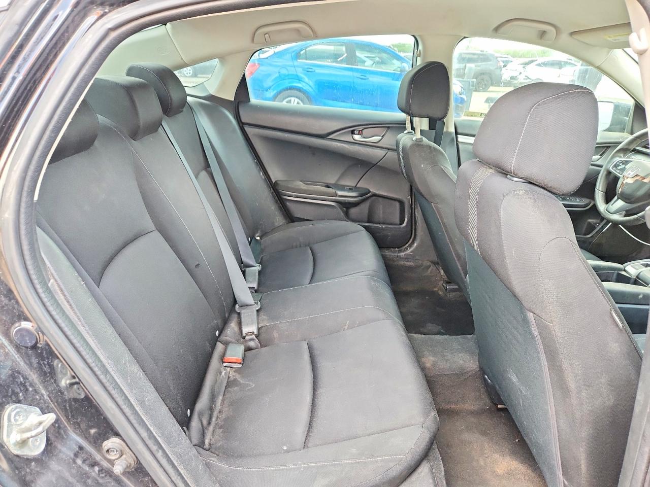2018 Honda Civic Lx Black vin: 2HGFC2F58JH598658