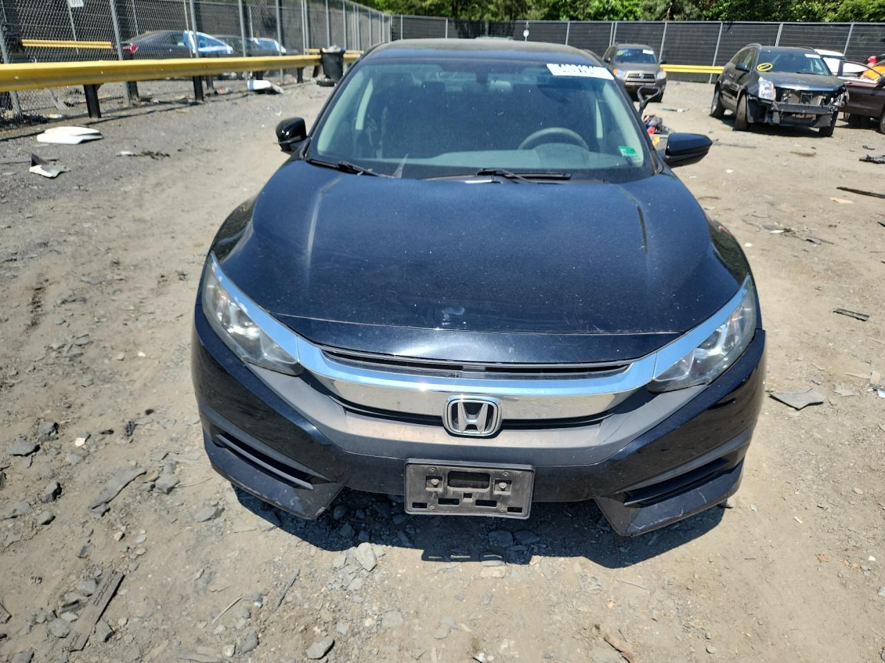 2016 Honda Civic Lx Black vin: 2HGFC2F59GH512332 Damage: Hood, Dent(S) W/ Paint Dmg, 2 To 3 Inches