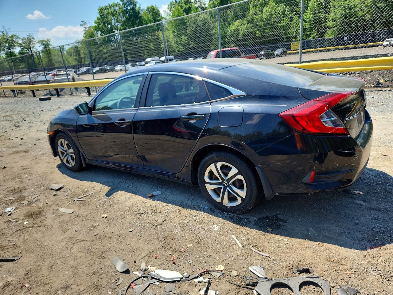 2016 Honda Civic Lx Black vin: 2HGFC2F59GH512332