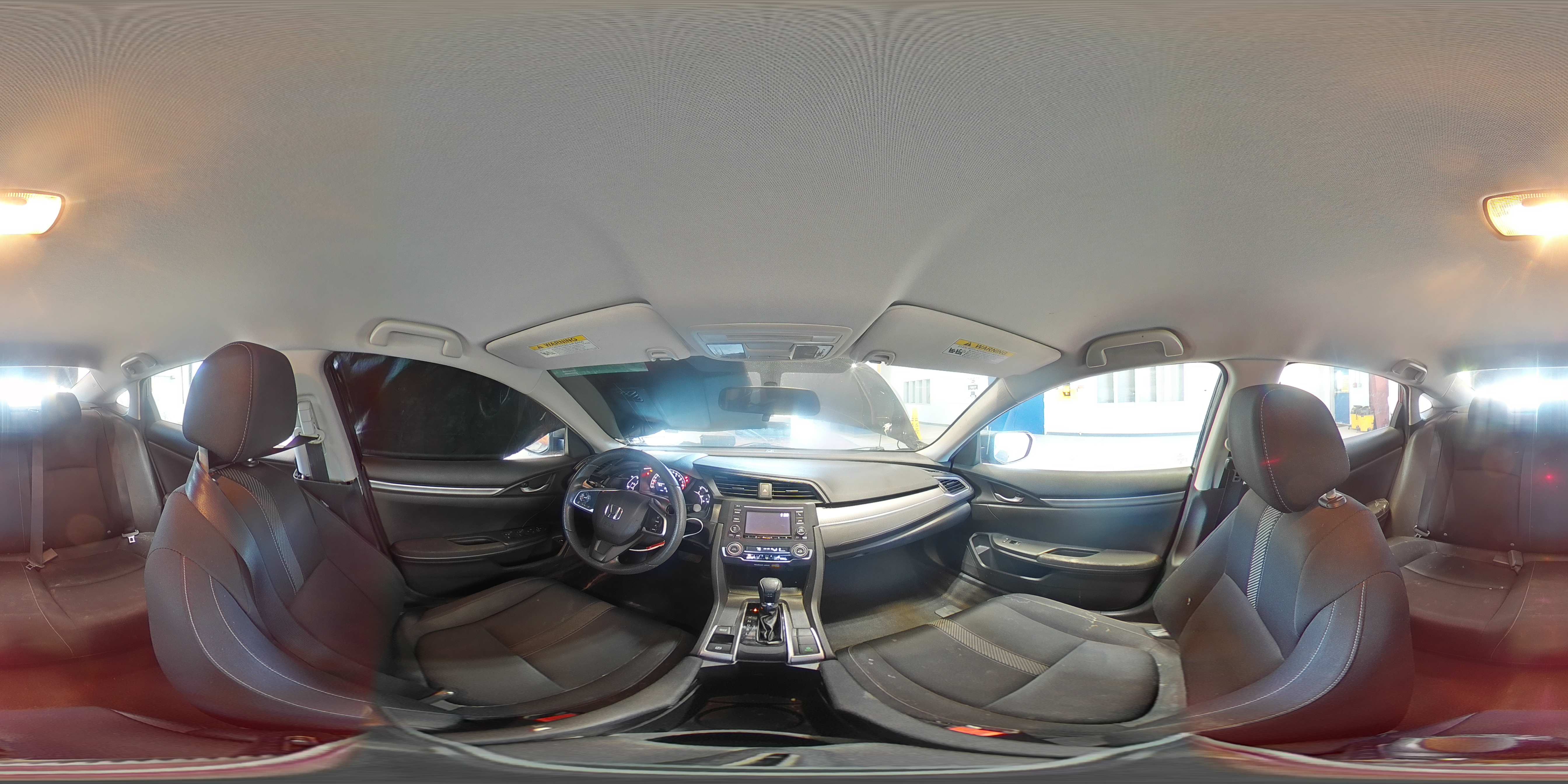 2016 Honda Civic Lx Black vin: 2HGFC2F59GH543385