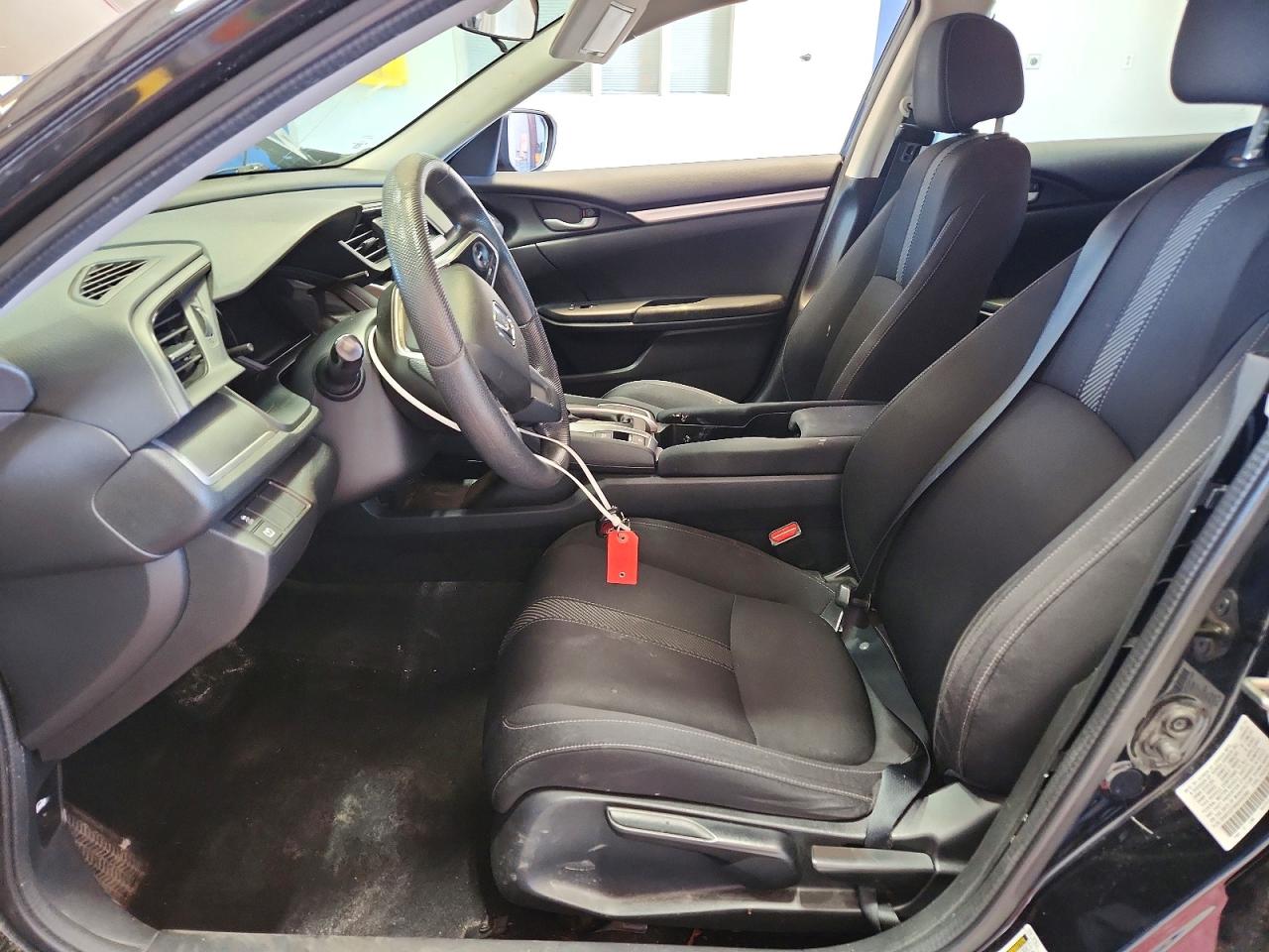 2016 Honda Civic Lx Black vin: 2HGFC2F59GH543385
