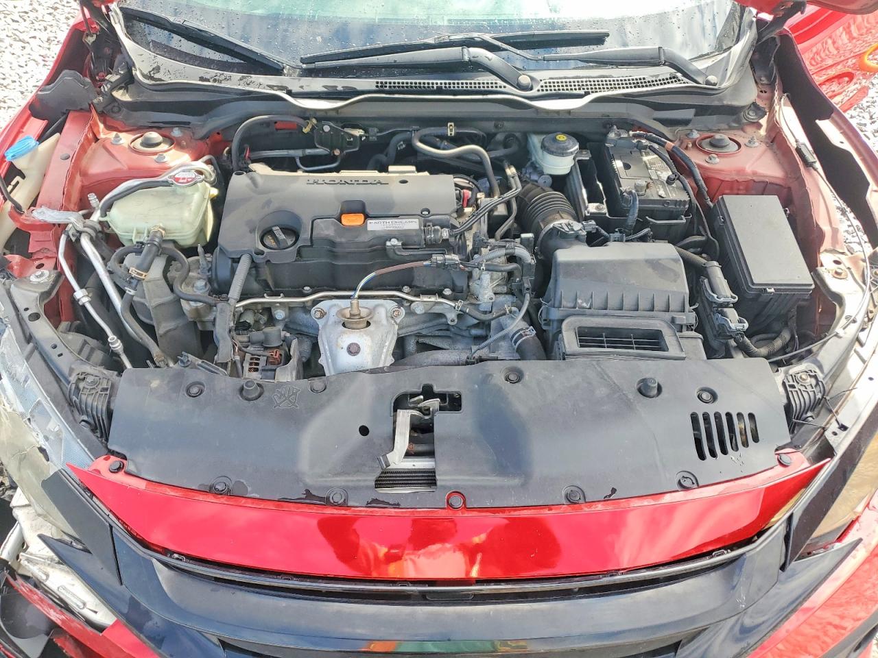 2017 Honda Civic Lx Red vin: 2HGFC2F59HH518813