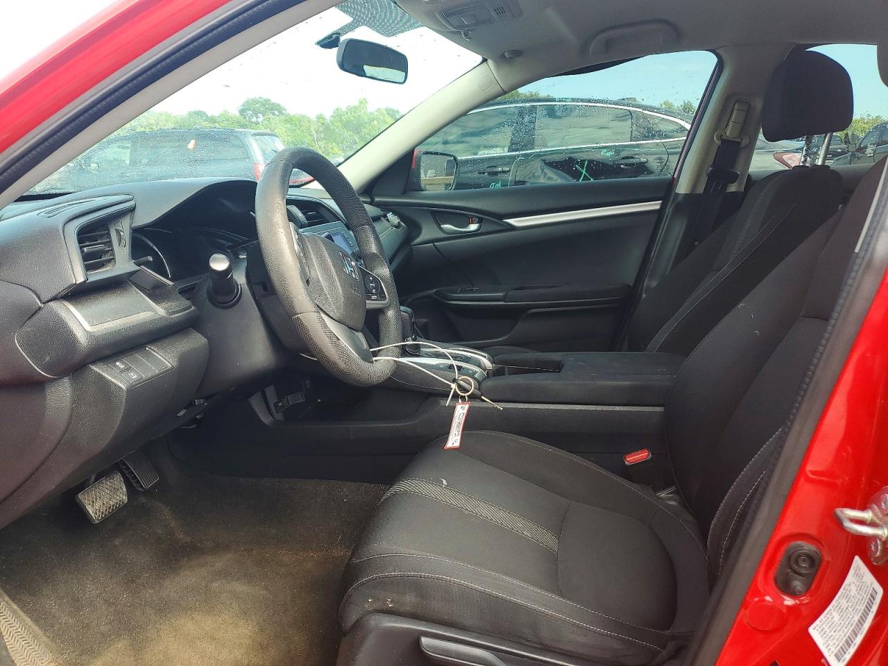 2017 Honda Civic Lx Red vin: 2HGFC2F59HH518813