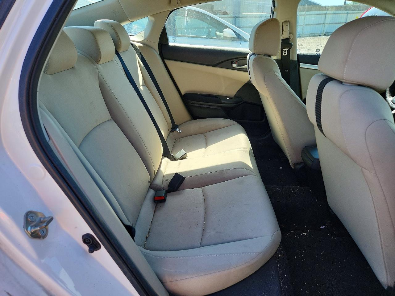 2017 Honda Civic Lx White vin: 2HGFC2F59HH565128