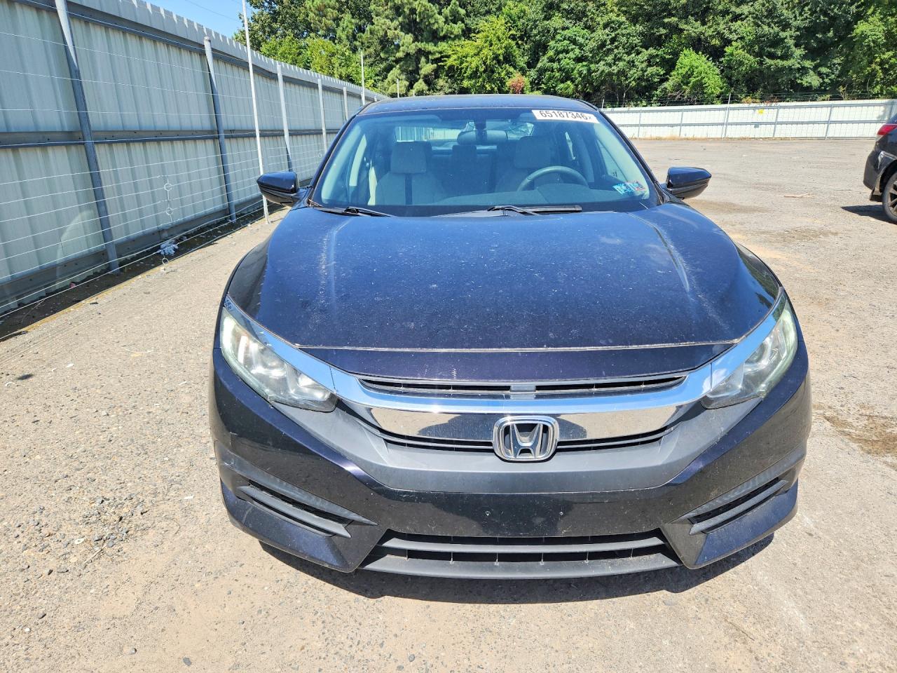2017 Honda Civic Lx Black vin: 2HGFC2F59HH570202