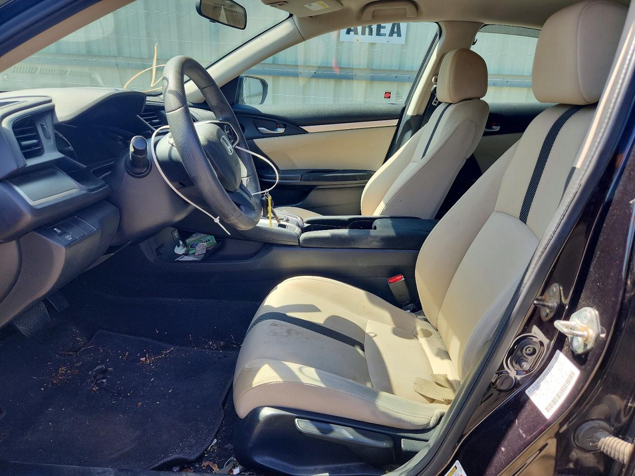 2017 Honda Civic Lx Black vin: 2HGFC2F59HH570202