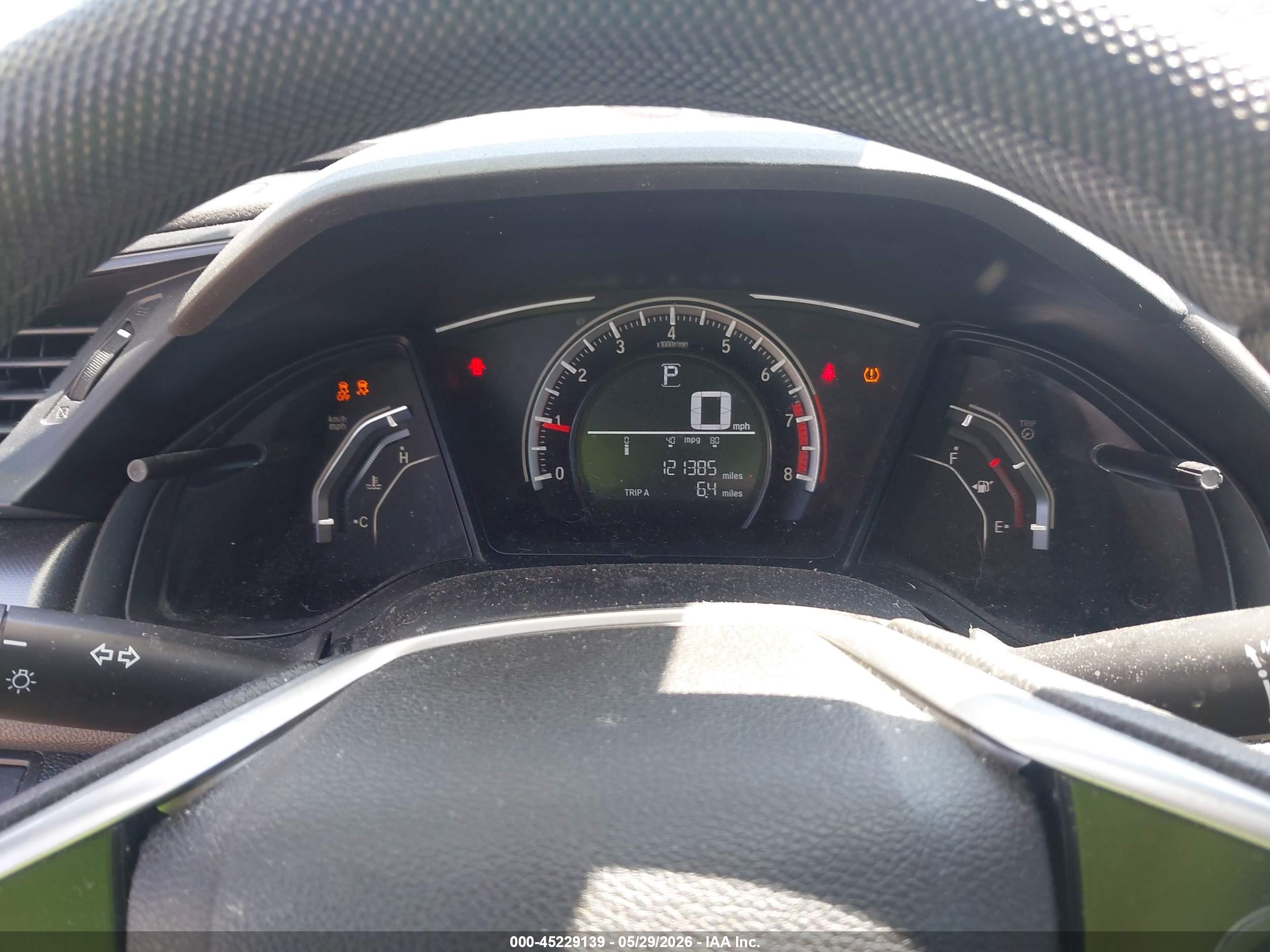 2018 Honda Civic Lx Gray vin: 2HGFC2F59JH501788