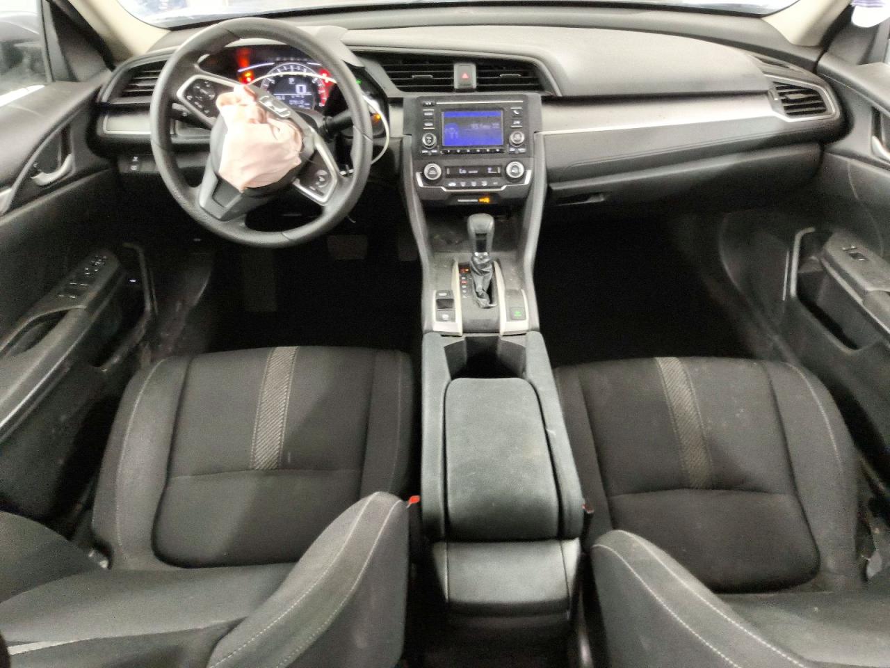 2018 Honda Civic Lx Gray vin: 2HGFC2F59JH587622