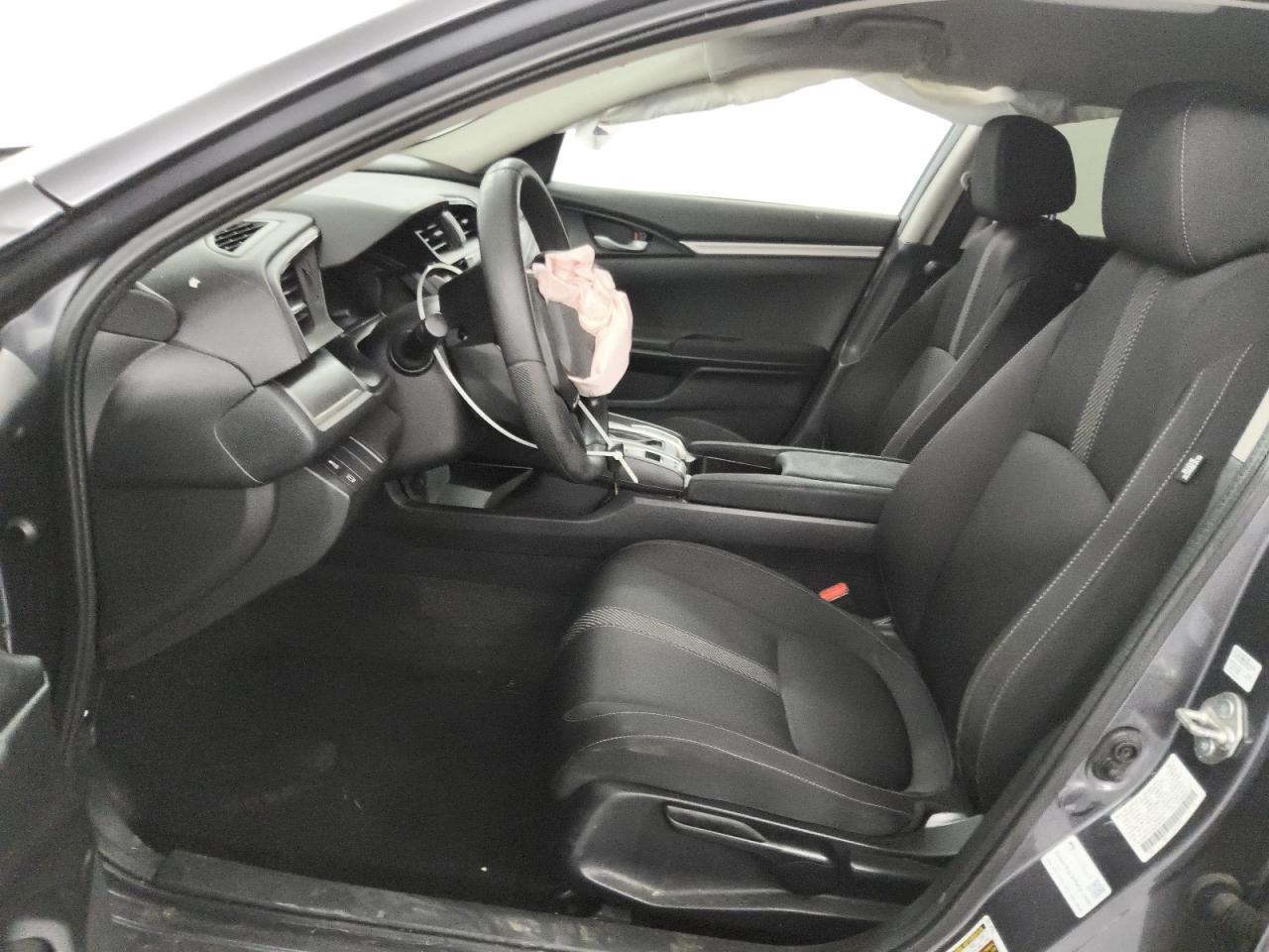 2018 Honda Civic Lx Gray vin: 2HGFC2F59JH587622 Damage: Airbag - Front Left, Deployed, Replacement Required