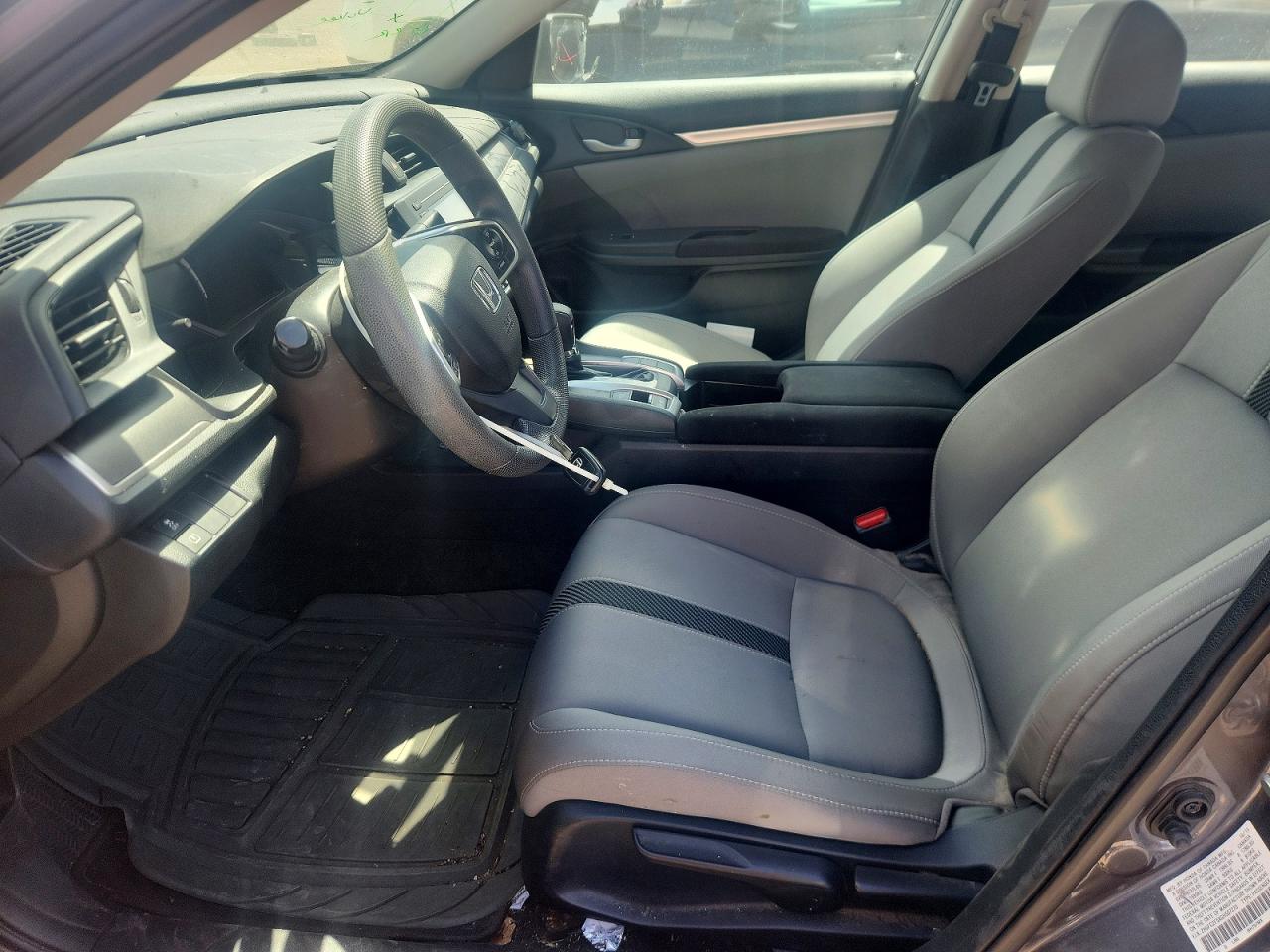 2016 Honda Civic Lx Gray vin: 2HGFC2F5XGH507270