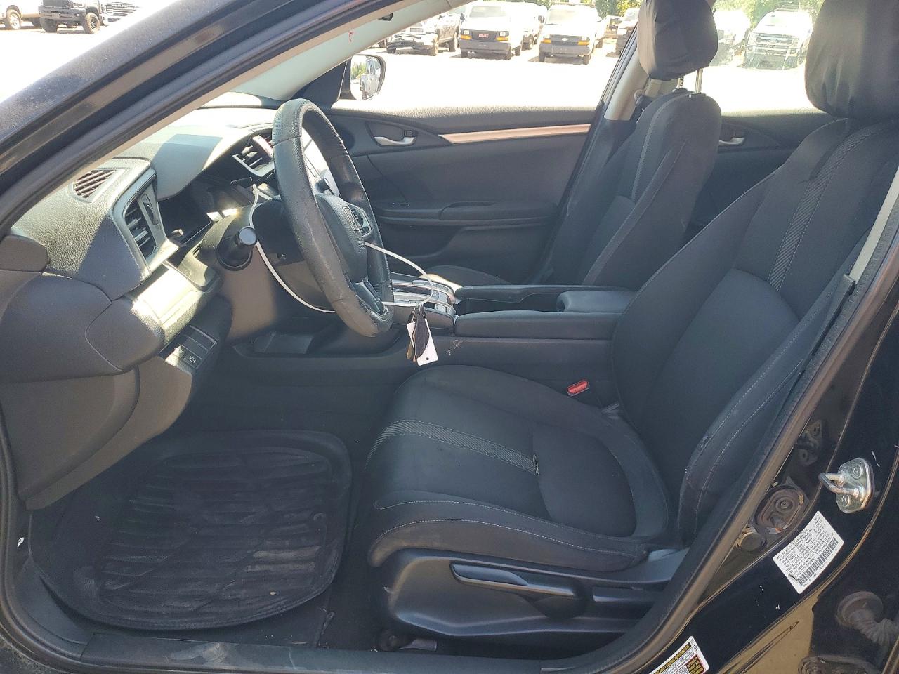 2016 Honda Civic Lx Black vin: 2HGFC2F5XGH568795