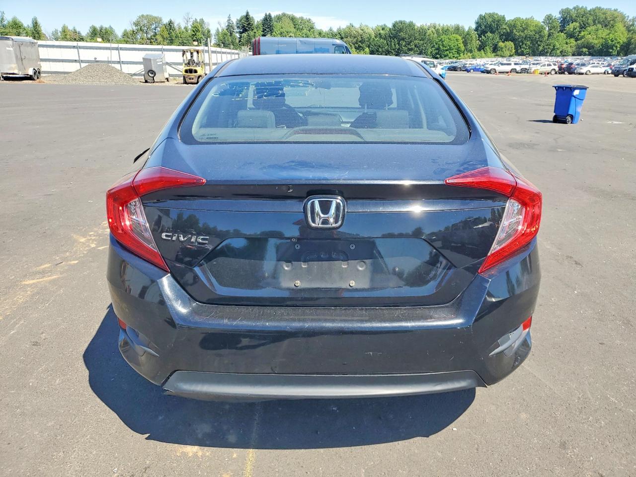 2016 Honda Civic Lx Black vin: 2HGFC2F5XGH568795