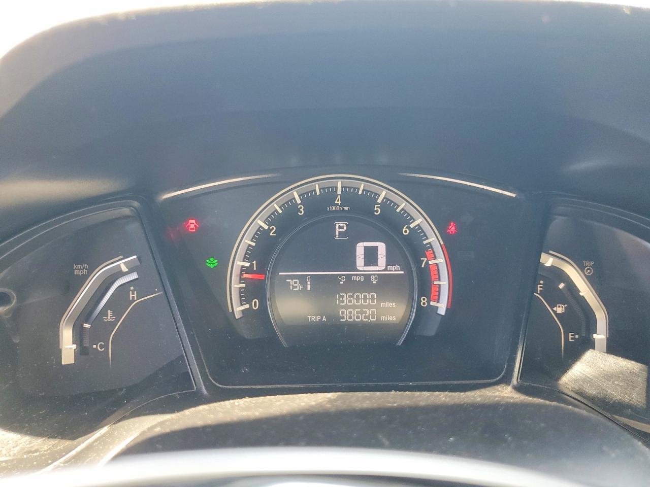 2016 Honda Civic Lx Black vin: 2HGFC2F5XGH568795