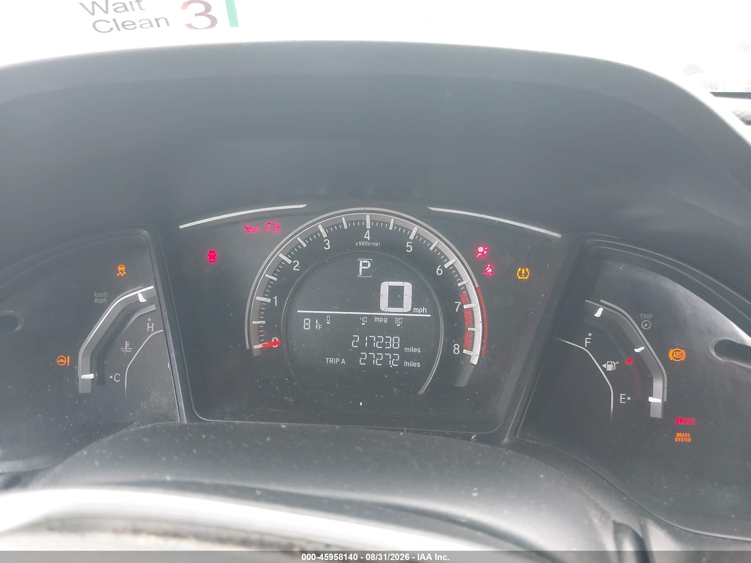 2018 Honda Civic Lx Blue vin: 2HGFC2F5XJH539062