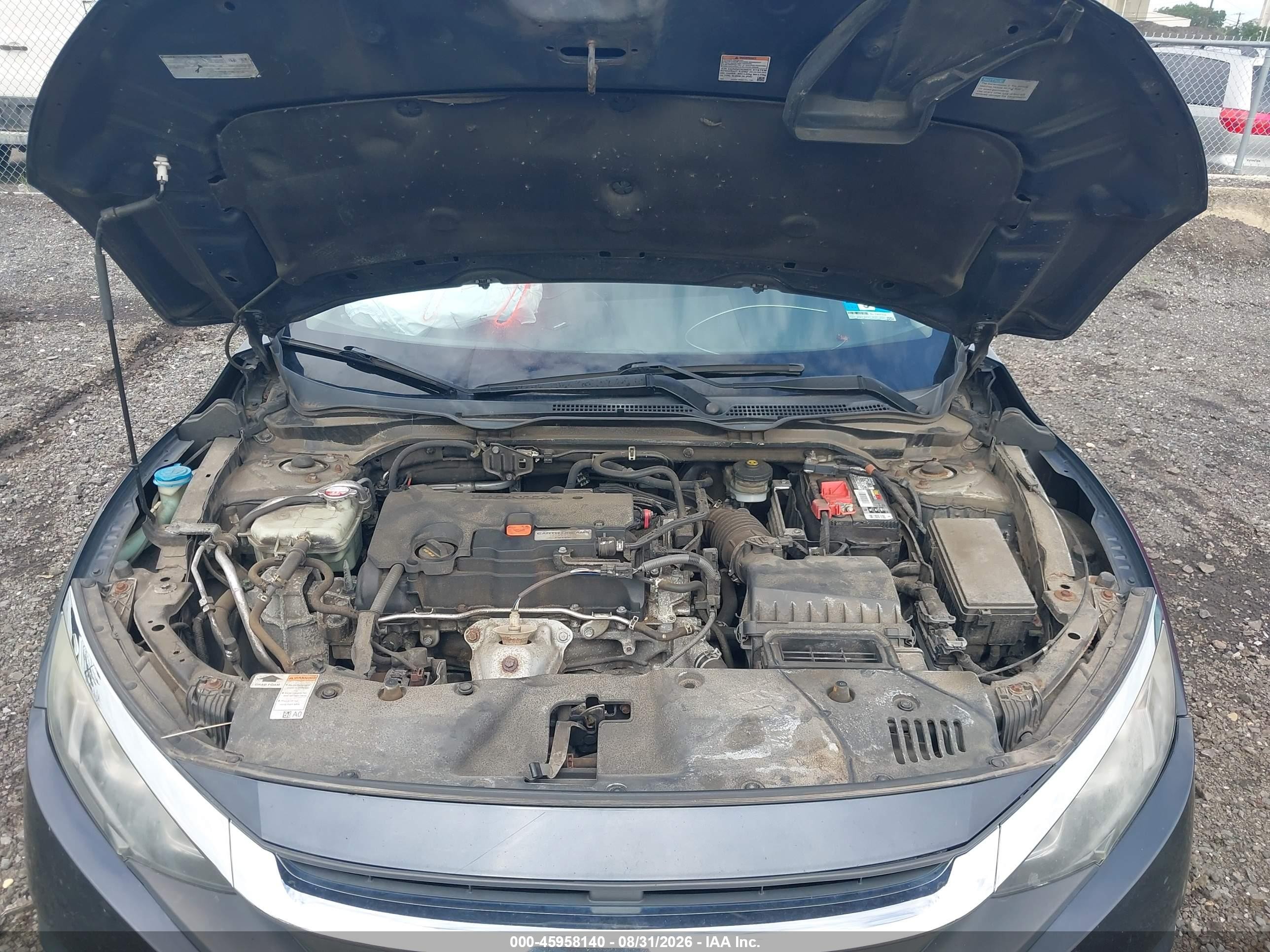 2018 Honda Civic Lx Blue vin: 2HGFC2F5XJH539062