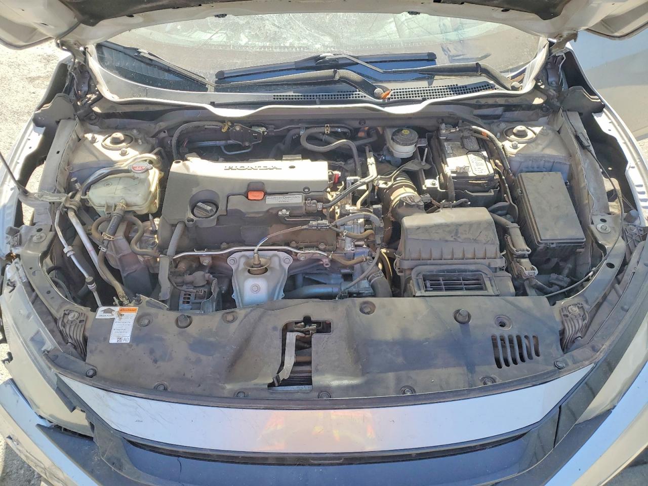 2019 Honda Civic Lx Silver vin: 2HGFC2F61KH540367