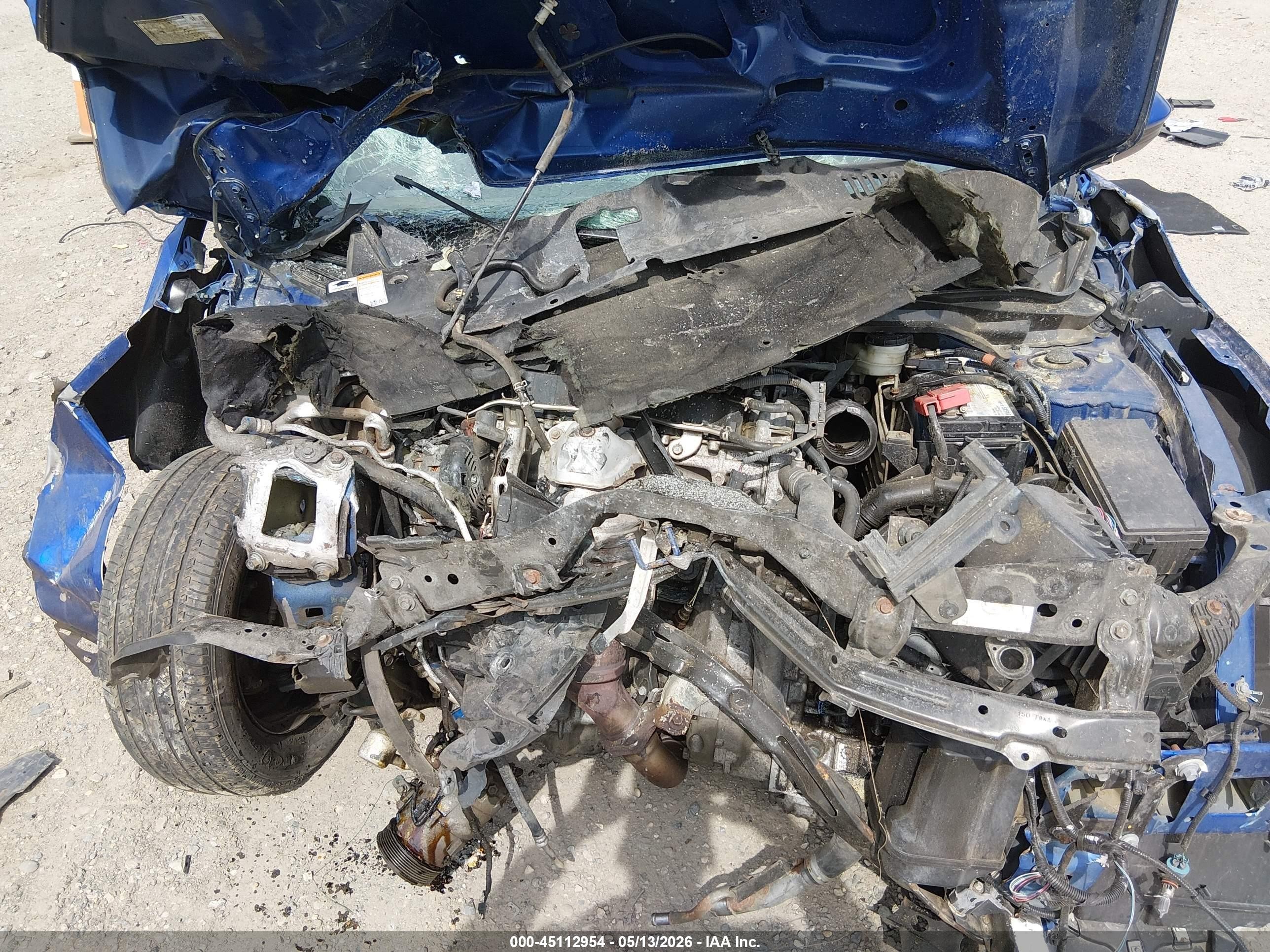 2019 Honda Civic Lx Синий vin: 2HGFC2F61KH549490