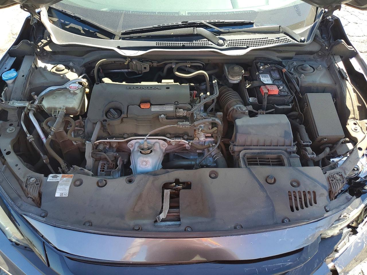 2019 Honda Civic Lx Gray vin: 2HGFC2F61KH570047
