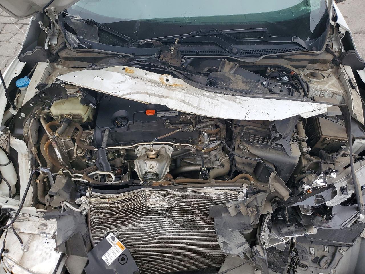 2020 Honda Civic Lx White vin: 2HGFC2F61LH500209