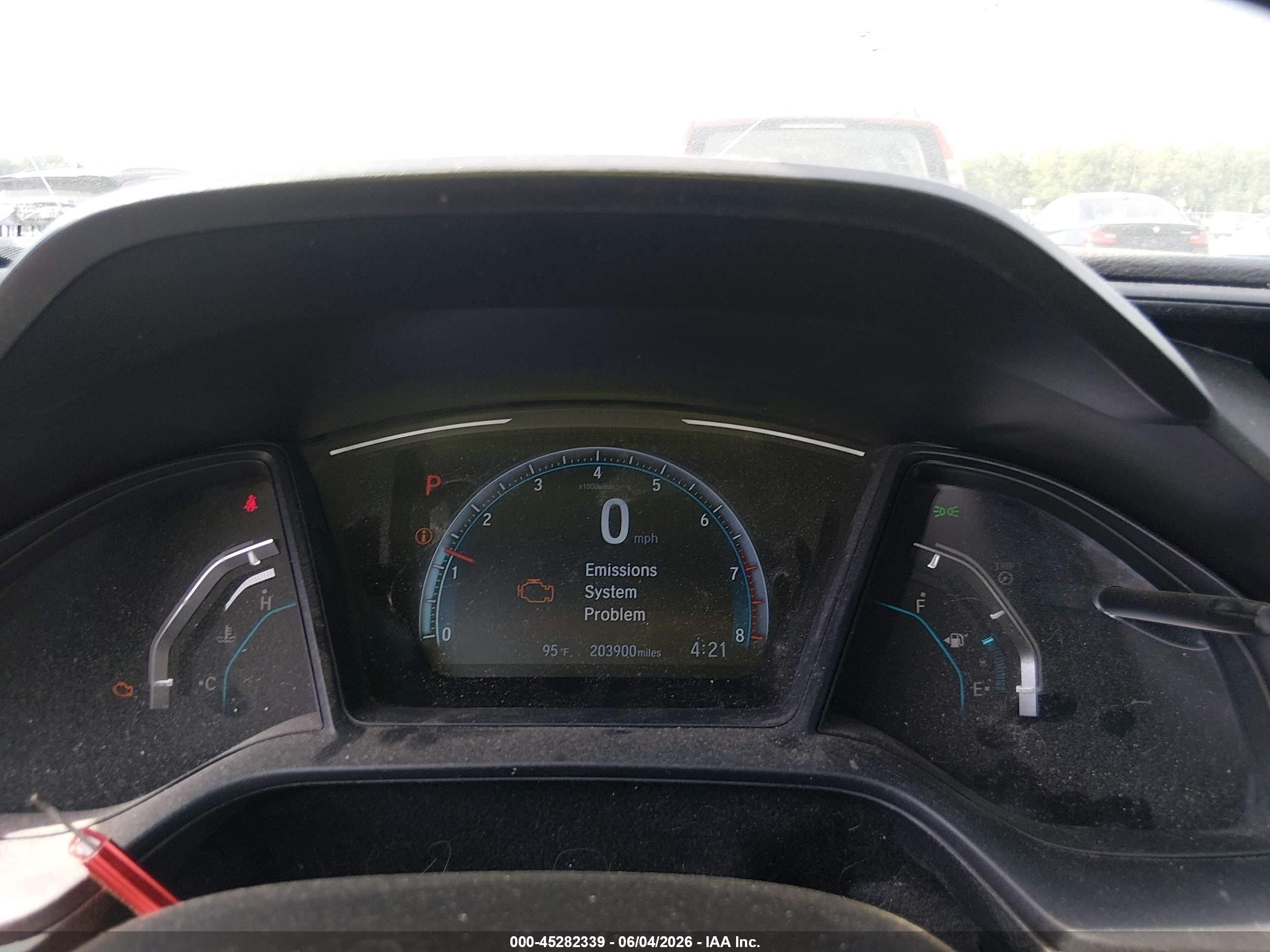 2019 Honda Civic Lx White vin: 2HGFC2F62KH584507