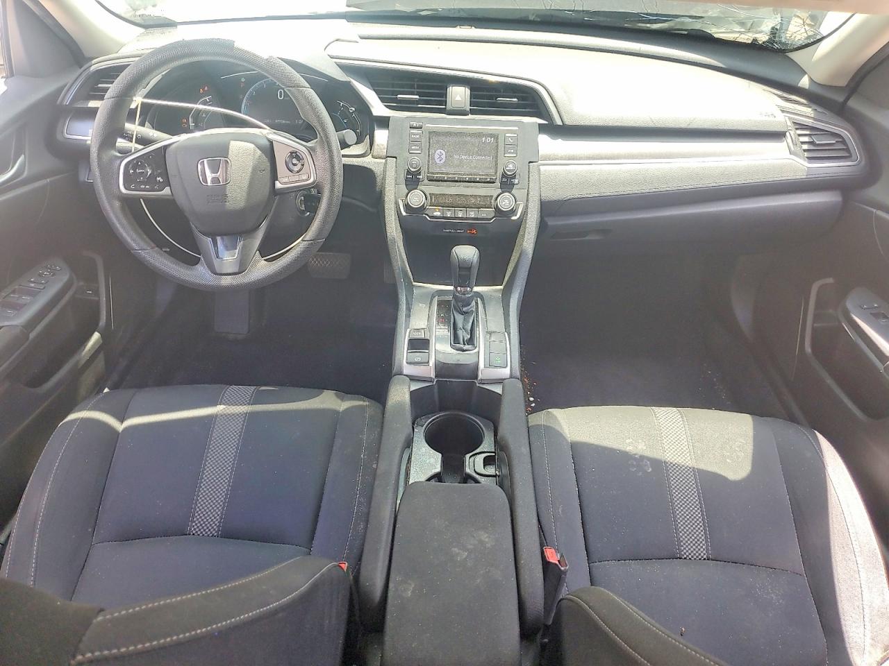 2020 Honda Civic Lx White vin: 2HGFC2F62LH559706