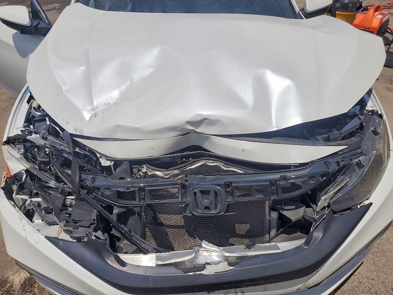 2020 Honda Civic Lx White vin: 2HGFC2F62LH559706