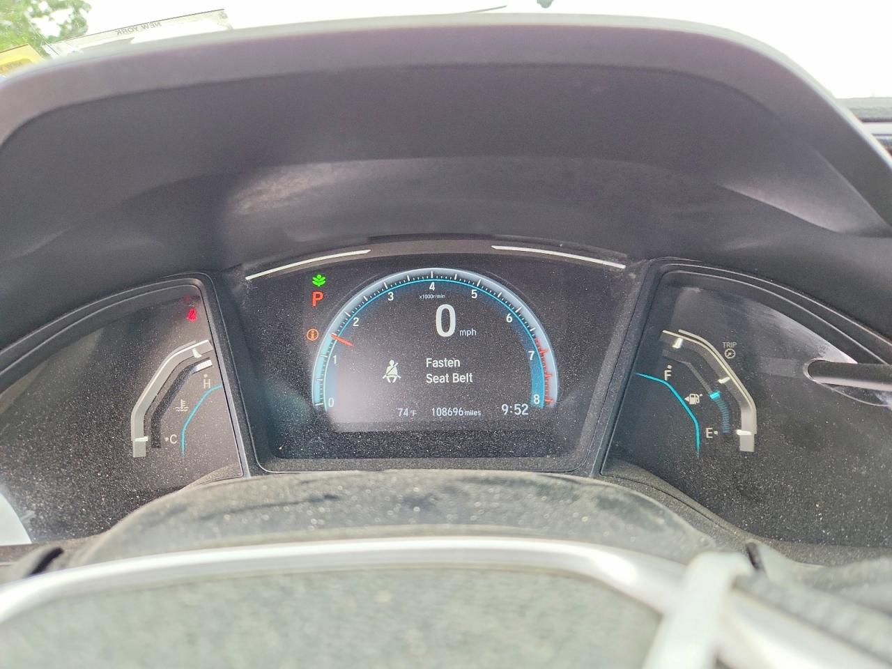 2020 Honda Civic Lx White vin: 2HGFC2F63LH517481