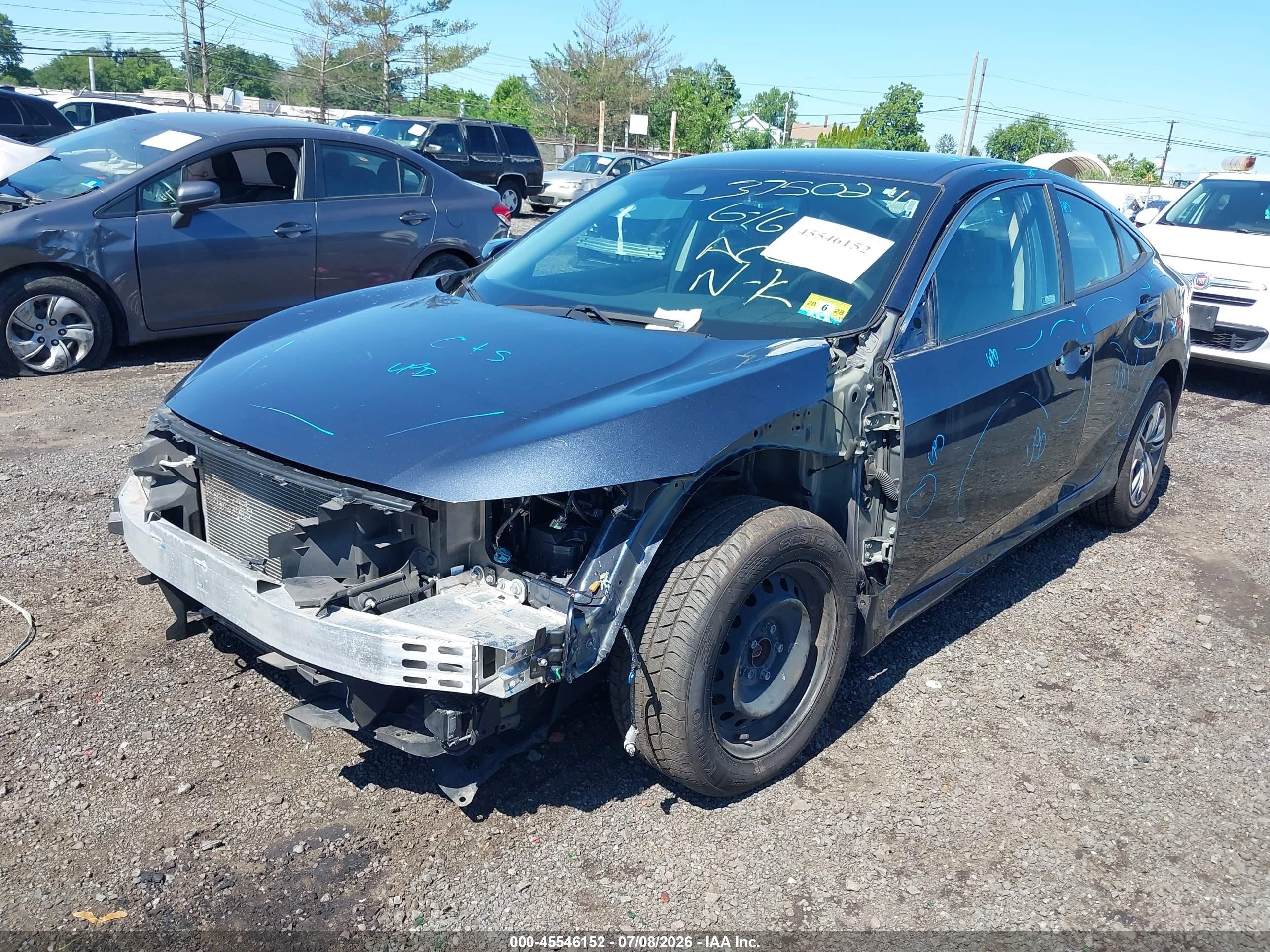 2021 Honda Civic Lx Black vin: 2HGFC2F63MH536338
