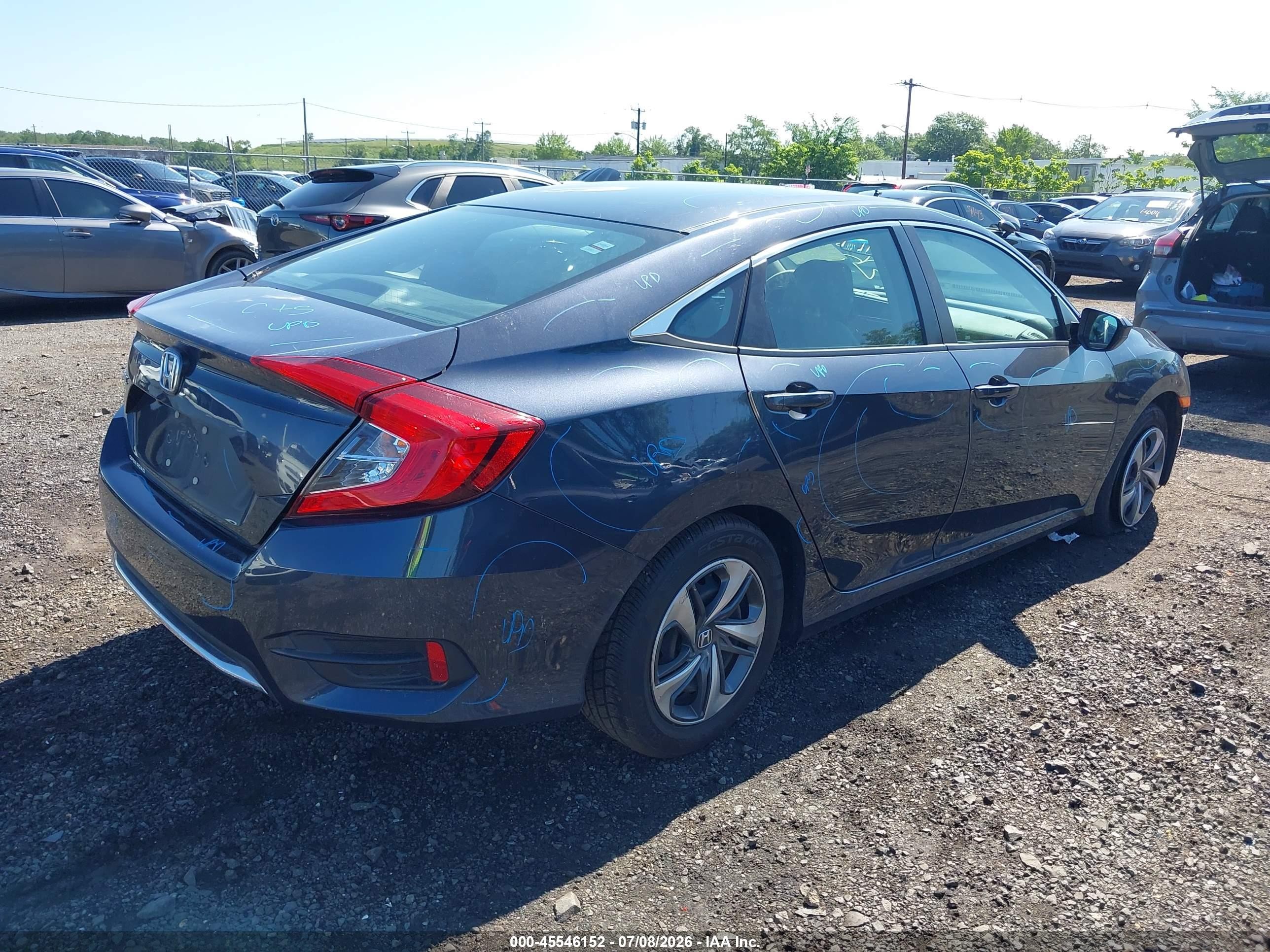 2021 Honda Civic Lx Black vin: 2HGFC2F63MH536338