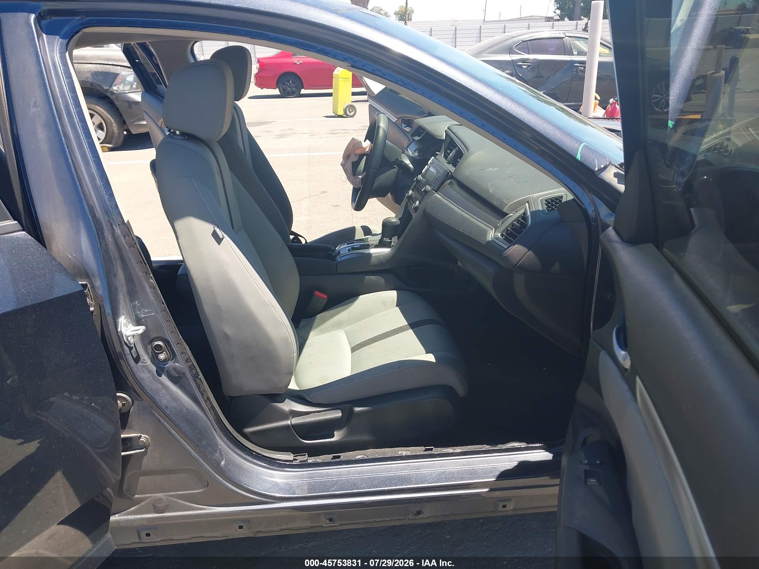 2021 Honda Civic Lx Blue vin: 2HGFC2F63MH560140