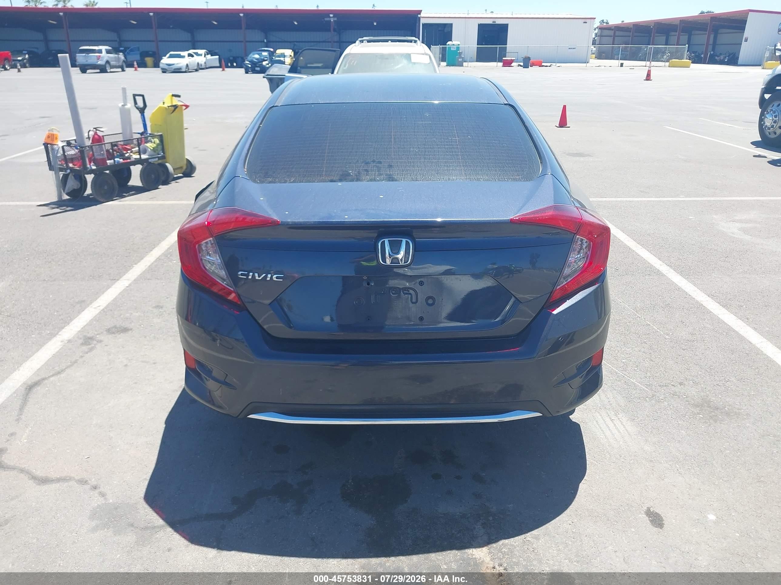 2021 Honda Civic Lx Blue vin: 2HGFC2F63MH560140