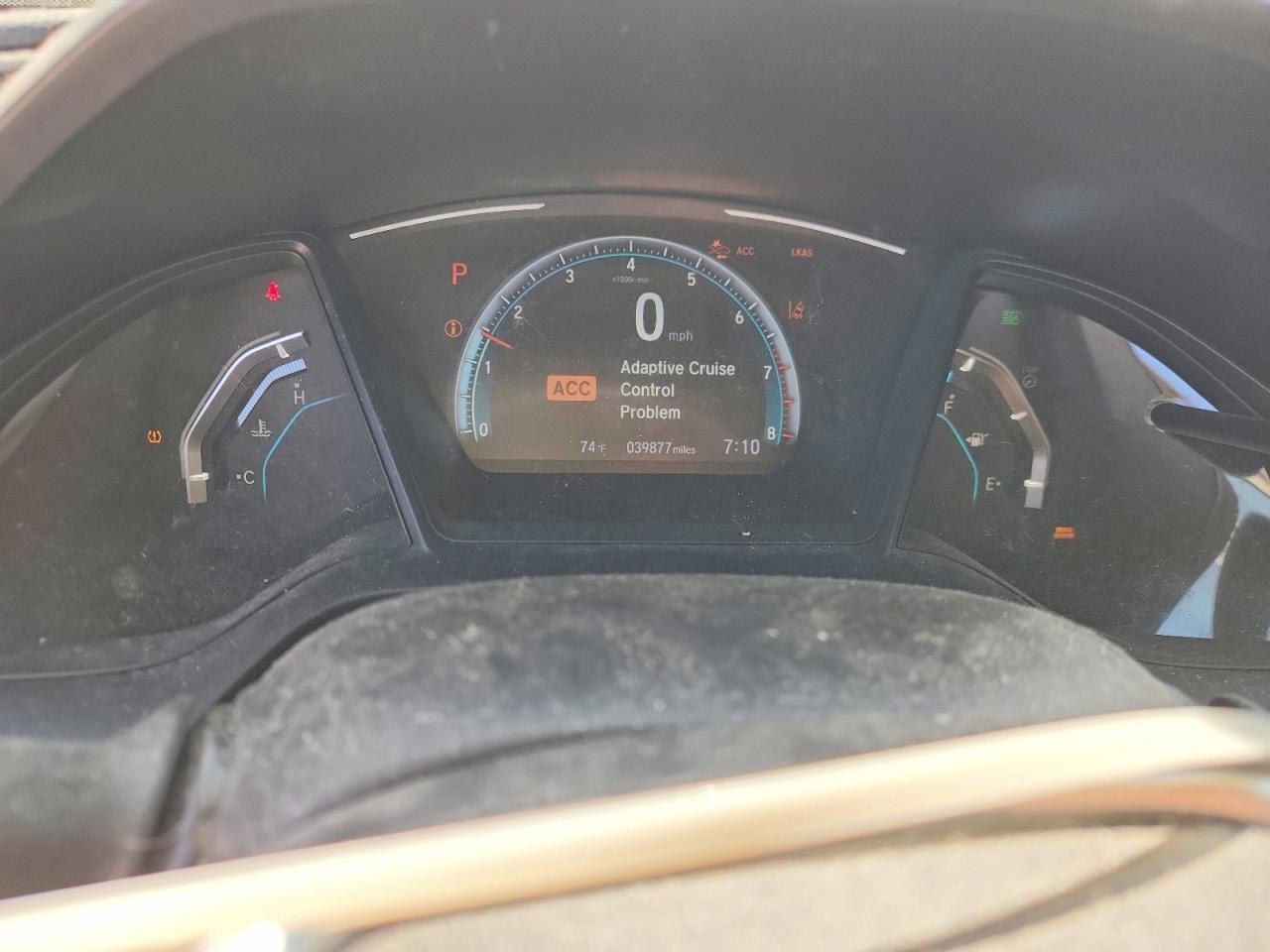 2019 Honda Civic Lx Blue vin: 2HGFC2F64KH520324
