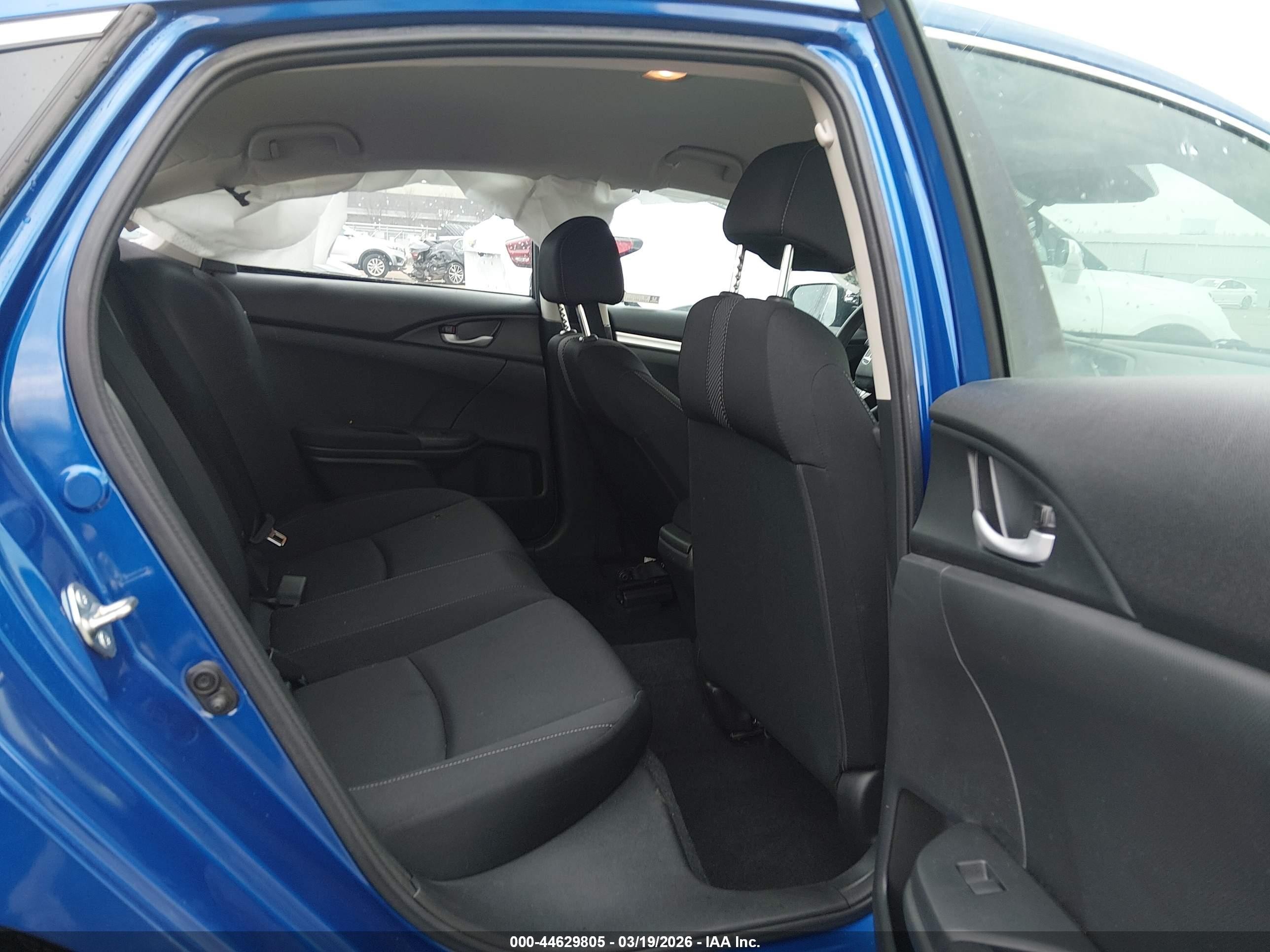 2019 Honda Civic Lx Blue vin: 2HGFC2F64KH532893