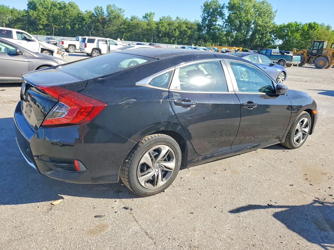 2019 Honda Civic Lx Black vin: 2HGFC2F64KH568163