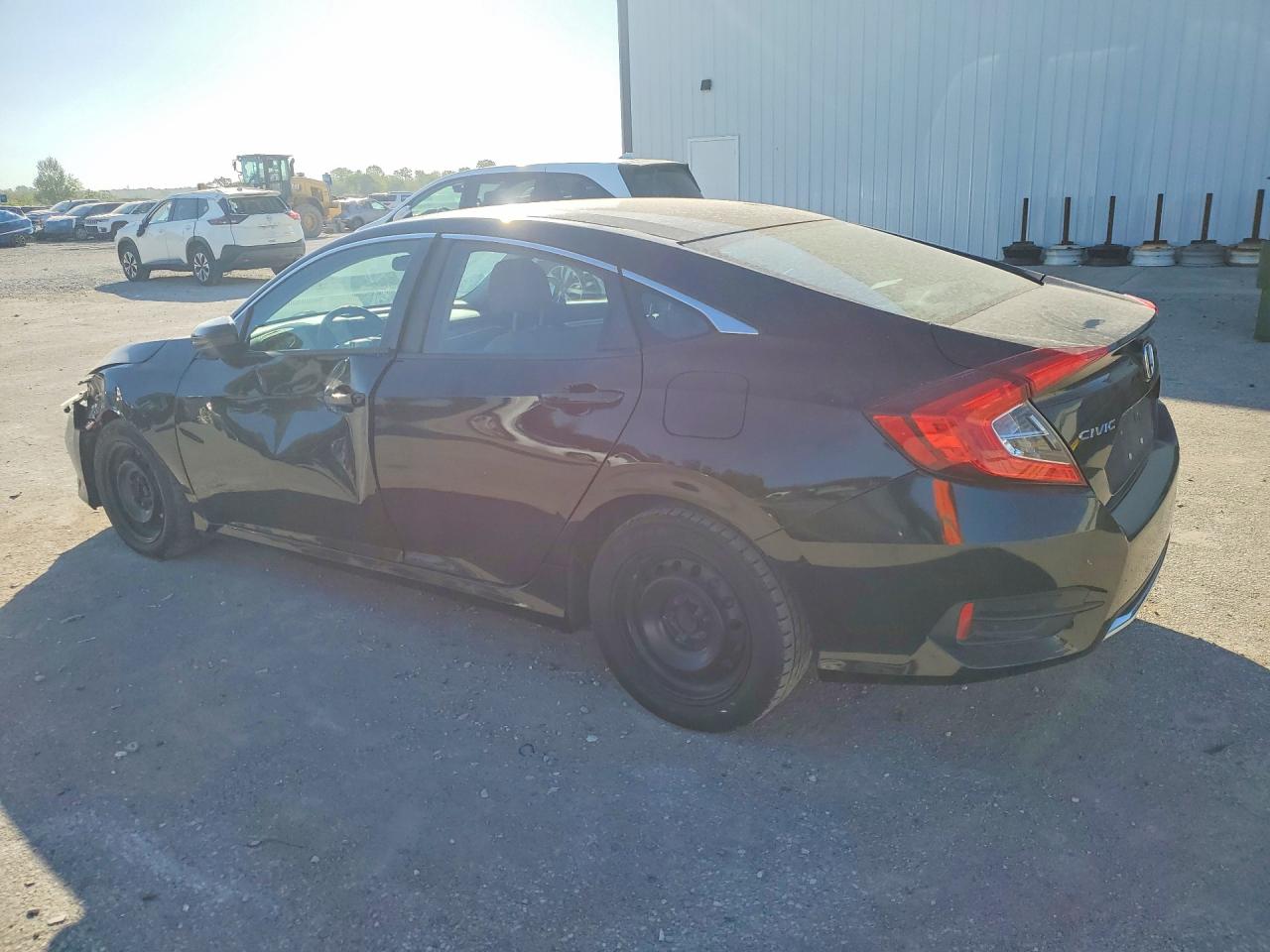 2019 Honda Civic Lx Black vin: 2HGFC2F64KH568163