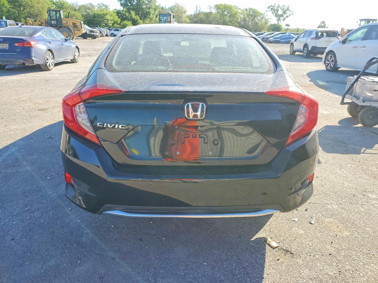 2019 Honda Civic Lx Black vin: 2HGFC2F64KH568163