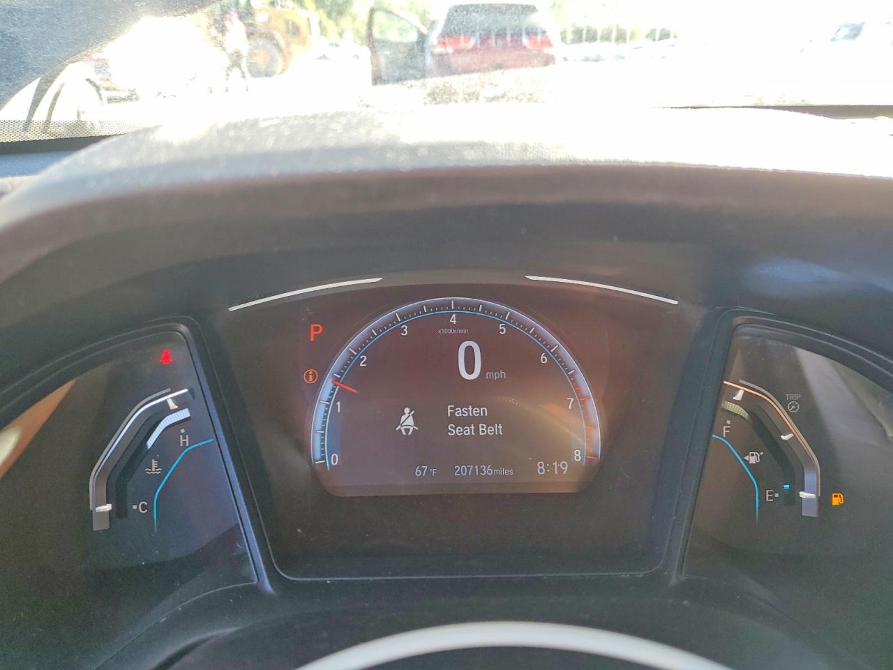 2019 Honda Civic Lx Black vin: 2HGFC2F64KH568163