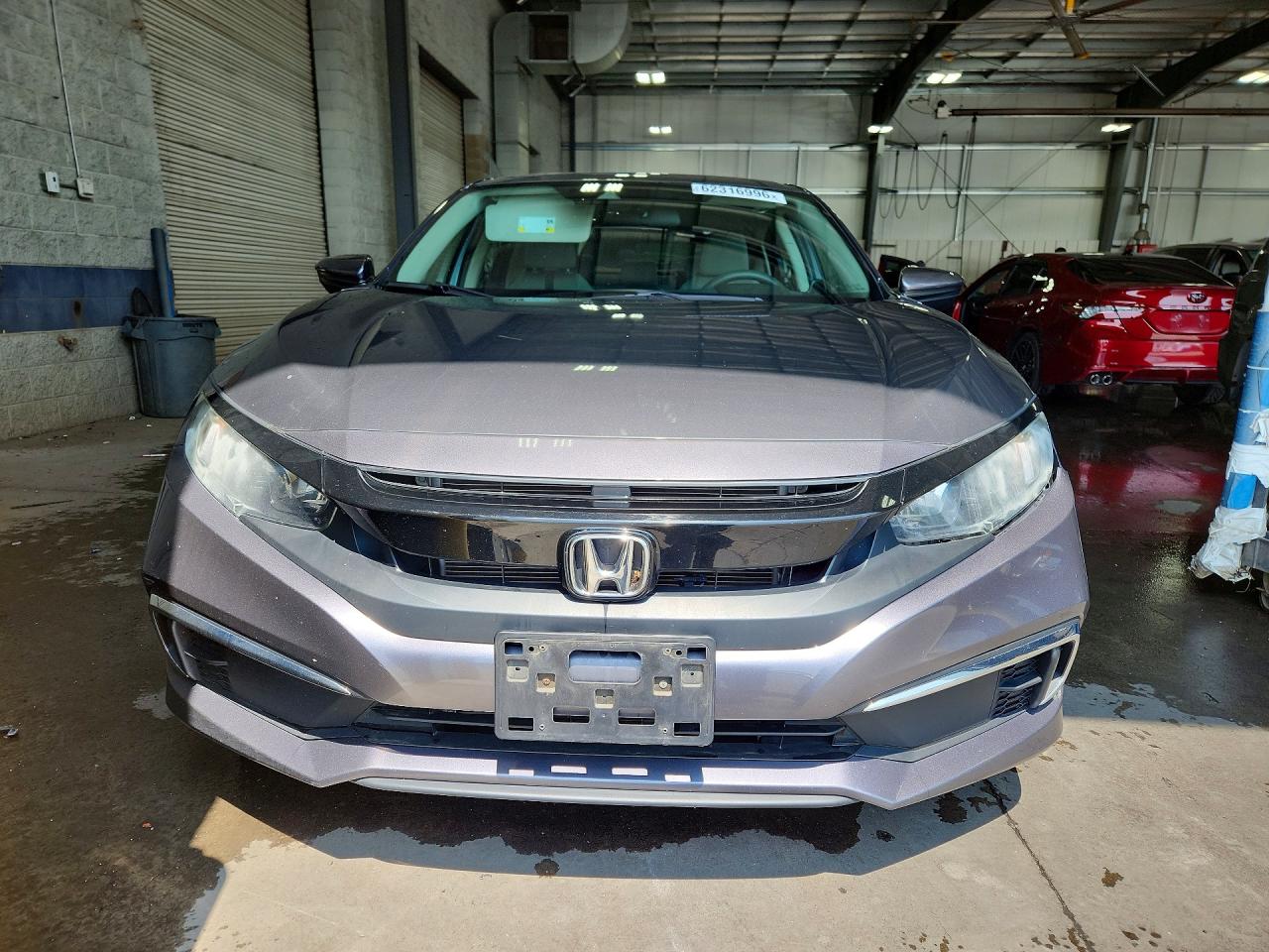 2020 Honda Civic Lx Silver vin: 2HGFC2F64LH552417