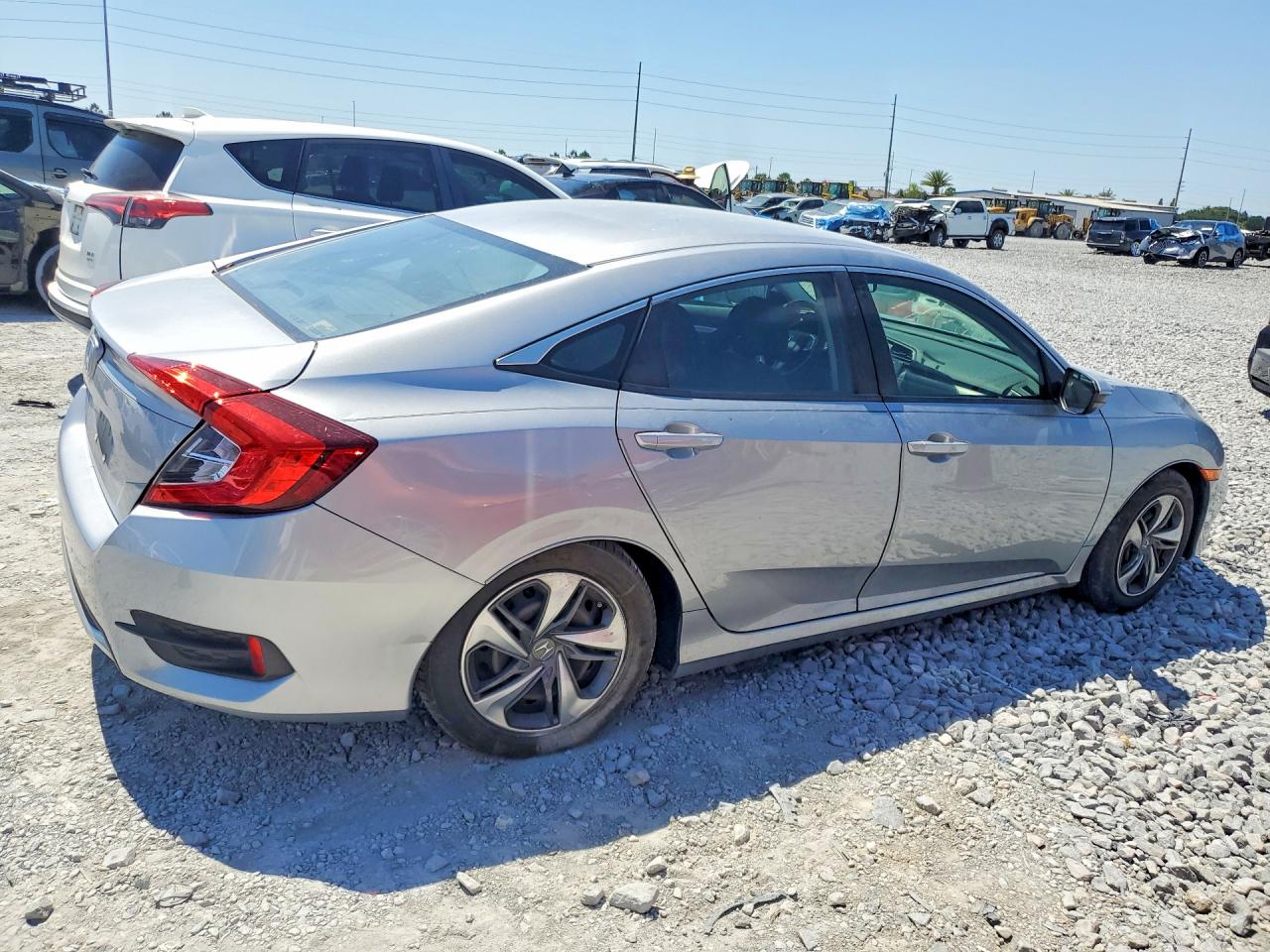 2020 Honda Civic Lx Серебряный vin: 2HGFC2F65LH560154