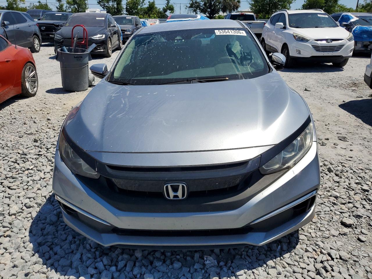 2020 Honda Civic Lx Серебряный vin: 2HGFC2F65LH560154