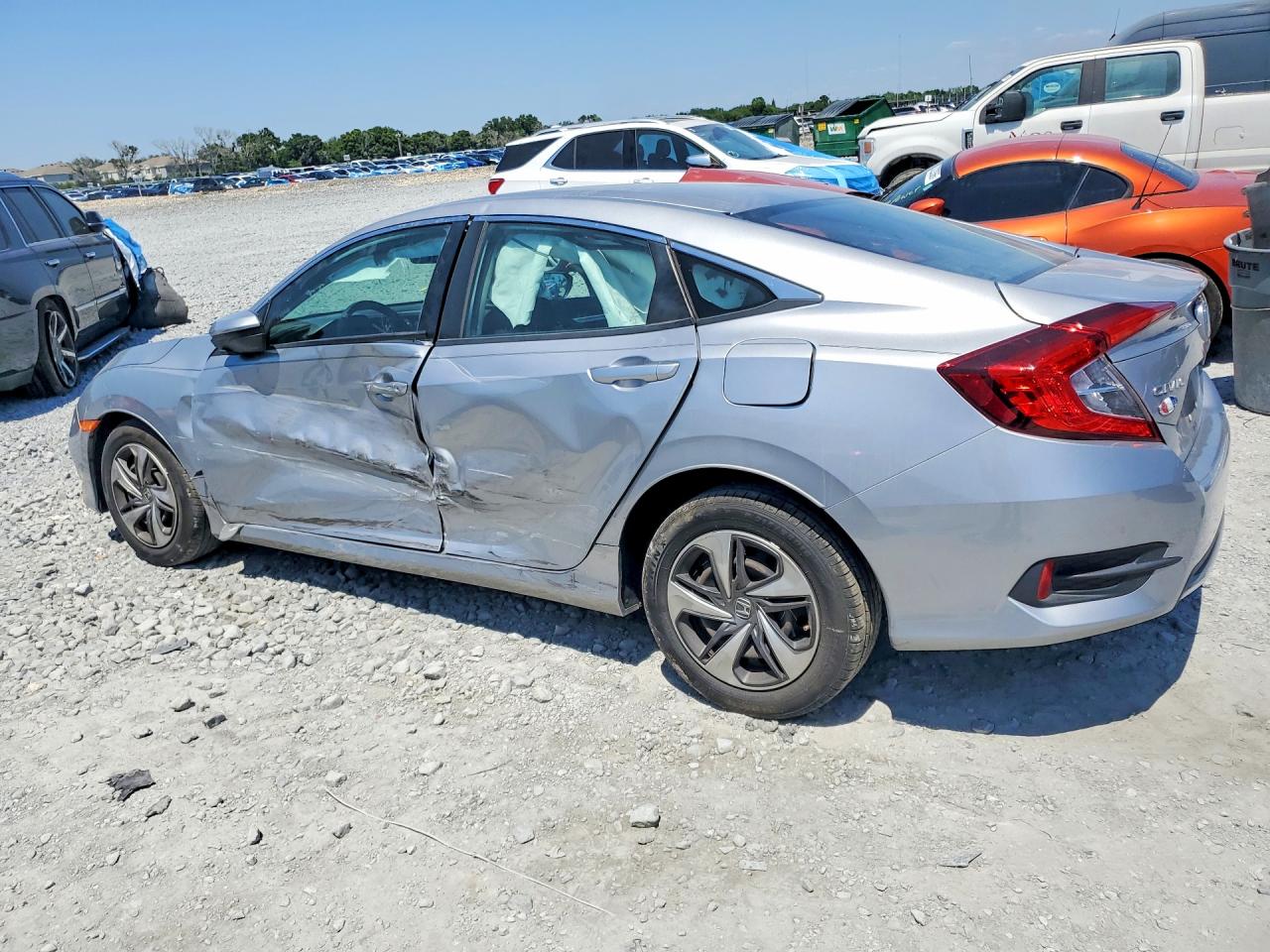 2020 Honda Civic Lx Серебряный vin: 2HGFC2F65LH560154