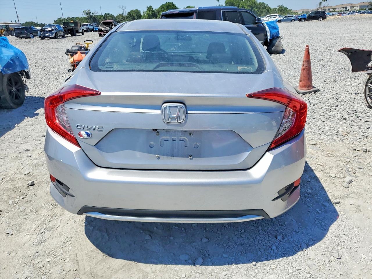 2020 Honda Civic Lx Серебряный vin: 2HGFC2F65LH560154